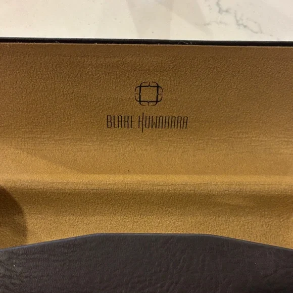 Classic Square Gray Acetate Glasses - Picture 11 of 11